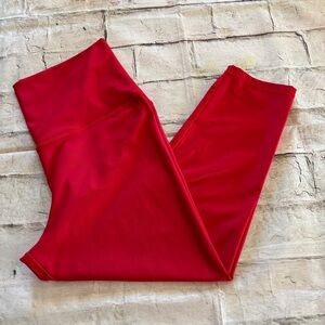 Vibrant Red Leggings
